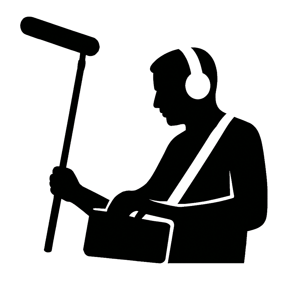 Sound Technician Illustration